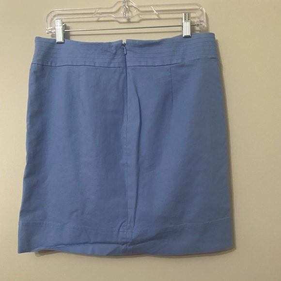 Talbots Classic Blue Women's Cotton Skirt - Picture 5 of 5